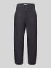 Marc O'Polo DENIM Loose fit corduroy broek van puur katoen Antraciet