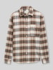 Tom Tailor Denim relaxed fit vrijetijdsoverhemd met borstzak Offwhite