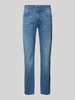 Pierre Cardin Tapered fit jeans in 5-pocketmodel, model 'Lyon' Donkerblauw