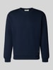 Tom Tailor Denim Regular Fit Sweatshirt aus Baumwoll-Mix Dunkelblau