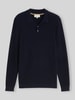 Tom Tailor Regular Fit Pullover mit Polokragen Marine