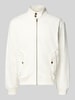 Polo Ralph Lauren Wndbreaker met opstaande kraag en labelstitching Offwhite