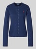 Polo Ralph Lauren Strickjacken mit Logo-Stitching Modell 'TERRY' Marine