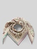 FRAAS Zijden sjaal van pure Zijde met all-over paisleydessin Beige