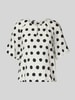 s.Oliver RED LABEL Relaxed Fit Blusenshirt aus Viskose-Mix Weiss