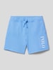 Polo Ralph Lauren Teens Regular Fit Sweatshorts mit Label-Print Bleu