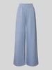 mbyM Wide Leg Stoffhose mit Eingrifftaschen Modell 'Asaka' Rauchblau