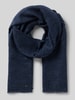 bugatti Sjaal met klein motief met labeldetail Donkerblauw