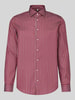 Seidensticker Slim Fit Businesshemd aus reiner Baumwolle Modell 'New Kent' Bordeaux