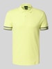 BOSS Green Slim Fit Poloshirt aus reiner Baumwolle Modell 'POLO ZONE' Hellgruen