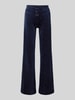 Juicy Couture Flared Sweatpants mit Tunnelzug Modell 'MONOGRAM LISA' Marine