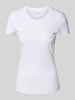 Guess T-Shirt mit Label-Detail Weiss