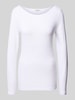 Marc O'Polo Longsleeve aus Bio-Baumwolle  Weiss