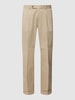 Hiltl Stoffhose mit seitlichen Eingrifftaschen Modell 'MORELLO' Beige