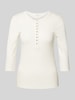 Christian Berg Woman Shirt met 3/4-mouwen Offwhite