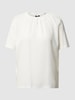 More & More T-shirt met plooien Offwhite