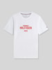Tommy Hilfiger Regular Fit T-Shirt aus reiner Baumwolle Weiss