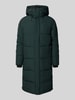 Icepeak Gewatteerde lange jas met capuchon en steekzakken, model 'ARDEK' Olijfgroen