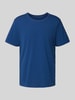 SLG Regular Fit T-Shirt mit Rundhalsausschnitt  Marine