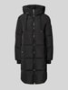 MOS MOSH Płaszcz puchowy z kapturem model ‘Nova’ Czarny
