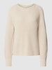 Marc O'Polo Gebreide pullover met structuurmotief Beige