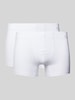 Hanro Trunks mit Label-Detail im 2er-Pack Weiss