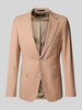 Strellson Slim fit colbert met paspelzak op de borst, model 'Alzer' Roestrood