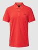 BOSS Orange Poloshirt mit Logo-Stitching Modell 'PRIME' Rot