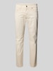 Brax Straight Fit Jeans mit Kontrastnähten Modell 'Chuck' Kitt