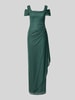 Vera Mont Empire Abendkleid aus Chiffon Gruen
