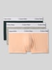 Calvin Klein Underwear Low Rise Trunk aus Baumwoll-Mix im 3er-Pack Apricot