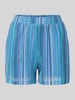Vero Moda Ausgestellter Mini-Rock mit Allover-Muster Modell 'DEMI' Blau