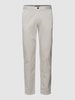Tommy Hilfiger Chino mit französischen Eingrifftaschen Modell 'DENTON' Offwhite