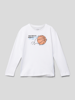 Staccato Sweatshirt met motiefprint Wit