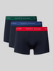 Tommy Hilfiger Trunks mit elastischem Logo-Bund im 3er-Pack Rot