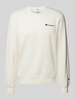 CHAMPION Sweatshirt met labelstitching Offwhite