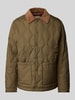 Jack & Jones Premium Steppjacke mit Druckknopfleiste Modell  'LUCA' Oliv