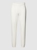 CK Calvin Klein Spodnie dresowe o kroju comfort fit w jednolitym kolorze Kamienny