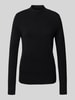 Christian Berg Woman Sweter z dzianiny ze stójką Czarny