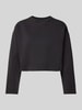 Only Cropped Sweatshirt Modell 'CALLIE' Anthrazit