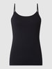 Hanro Top mit Stretch-Anteil Modell 'Cotton Sensation' Black