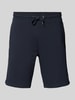 Christian Berg Men Shorts met elastische band Marineblauw