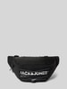 Jack & Jones Bauchtasche mit Label-Print Modell 'JACZITRUS' Black