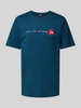 The North Face T-shirt met ronde hals, model 'NEVER STOP EXPLORIN' Petrol