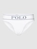 Polo Ralph Lauren Slip met logoprint, model 'Modern Brief' Wit