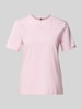 Pieces Regular Fit T-Shirt aus reiner Baumwolle Modell 'RIA' Altrosa Melange