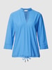 Sportalm Blouseshirt met V-hals Blauw