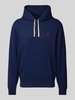 Polo Ralph Lauren Hoodie met labelstitching Marineblauw