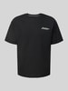 Jack & Jones T-Shirt mit Label-Print Modell 'BEAU' BLACK