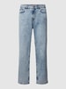 REVIEW Baggy Fit Jeans mit Label-Detail  Blau